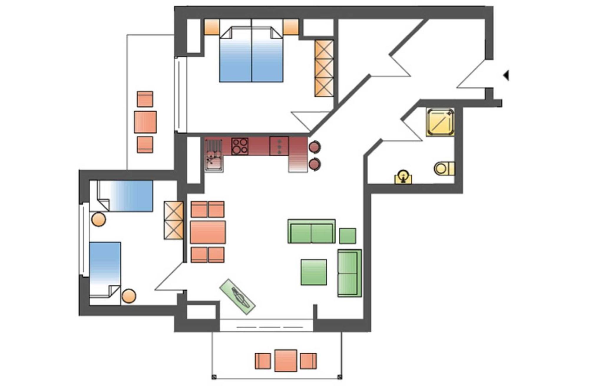 Villa Marin Wohnung 21 奥斯特西巴德钦诺维茨 外观 照片